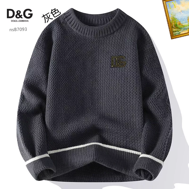 dolce  gabbana dg sweaters manches longues pour homme s_127bb25